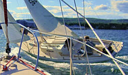 Sailing in Maine